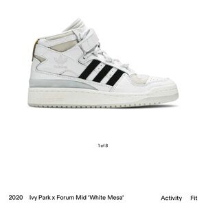 BRAND NEW Ivy Park x Adidas Forum Mid ‘White Mesa’